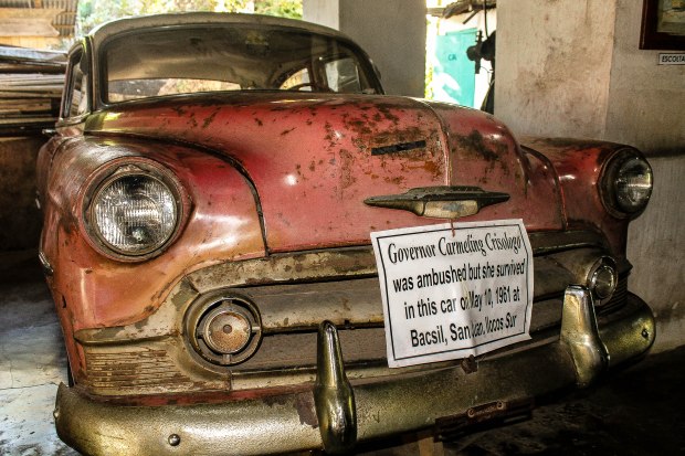 Decades old chevrolet at the Crisologo Museum